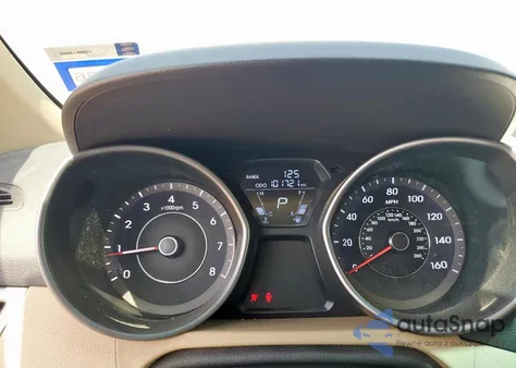 2013 Hyundai Elantra Gls z USA, uszkodzony, nr VIN 5NPDH4AE3DH340215